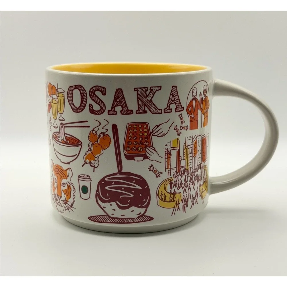 Starbucks Been There Series Japan Mug Kyoto Osaka Set Limited Edition US Seller